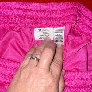 Danskin Pink Athletic shorts size XL